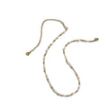 High Quality Stainless Steel Beads Chain Simple and Fashion Natural Freshwater Pearl Beads Chain Link Choker Necklace