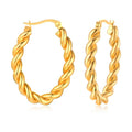 No Allergic Stainless Steel Gold Plated Huggie Hoop Earrings for Women