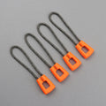 Cheap Custom Zipper Pulls for Garment Best Selling Orange Handbag Zipper Pulls