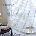 China Factory Wholesale Online Decorative Embroidery Tulle Voile Fabric Curtains
