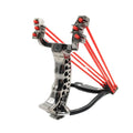 Big Power New Slingshot Outdoor Hunting Using a Foldable Slingshot With a Wrist Rest With Rubber Band Sling Shot Catapult