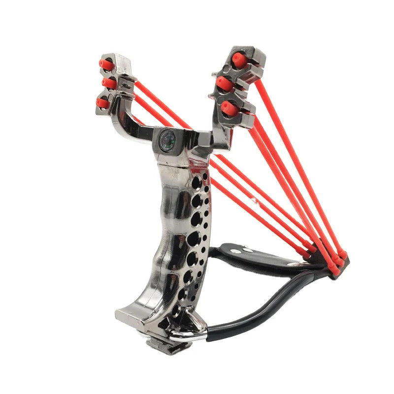 Big Power New Slingshot Outdoor Hunting Using a Foldable Slingshot With a Wrist Rest With Rubber Band Sling Shot Catapult