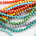 2025 Crystal Wholesale 8mm Opaque Acrylic Round Beads Plastic Beads for Jewelry Making