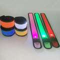 Nylon Flashing ArmBand Glow Band Safety Bracelets Led Armband Running Reflective Armbands Light