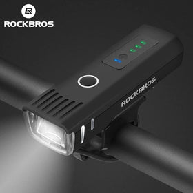 ROCKBROS 1500mAh Waterproof USB Charging Intelligent Sensing Bicycle Headlights Bicycle Lights
