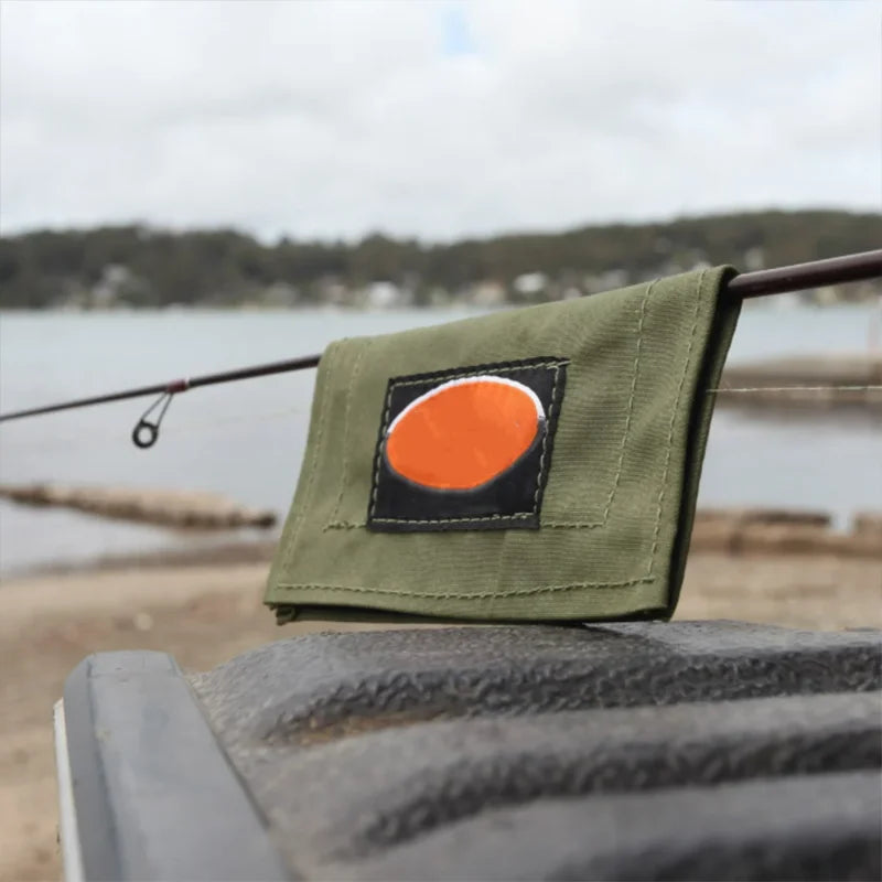Outdoor Fishing Series Fish Lure Packaging Pouch Canvas Portable Fishing Bait Cover Bag