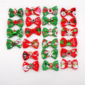 Adjustable Neckband Cat and Dog Grooming Accessories Pet Supplies Christmas Holiday Pet Cat Dog Collar Bow Tie