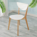 Factory Wholesale Nordic Solid Wood Dining Chair Modern Simple Backrest Chair Restaurant Hotel Office Desk