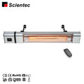 Infrared Ceiling Panel Far Aluminium Infrared Electric Garden Quartz Outdoor Wall Mounting Heater