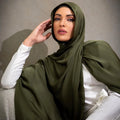 FRC 2025 Malaisia Satin Hijab Velvet Matte Satin Shawl Singapore Tudung Soft Smooth Muna Satin Silk Hijab Shawl