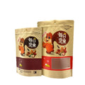 Custom Printed Brown Kraft Paper Stand-Up Pouch Resealable Zipper Food Packaging for Sugar with Your Own Logo
