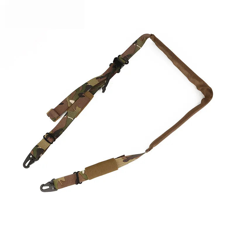 EmersonGear Nylon Tactical Accessories Gun Strap Double Point Adjustable Tactical Camo Padded Gun Sling With VATC Style