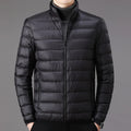 Winter New Men's Stand-Up Collar Short Down Suit Fashion Casual Light Down Jacket Men's Clothing