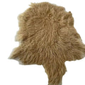 Long Curly Fur Mongolian Sheep Skin Tibetan Lamb Skin Pelt blanket