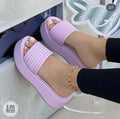 Good Quality Summer Outdoor Beach Women slippers Sandals Shoes Wedge slippers for Women and Ladies Slides