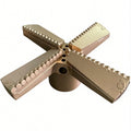 Speedmade Forged Carbon Steel Composite Sheet Complex Formations Water Wells Mining Exploration Blast Hole Anchor Four Wing