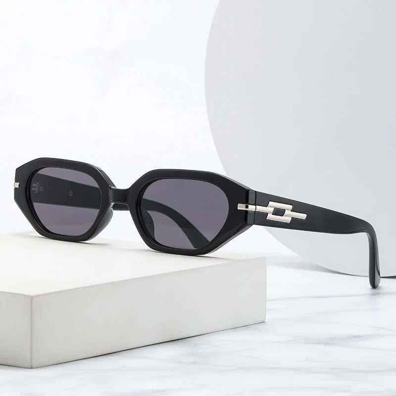 Hexagon Designer Sunglasses 2023 New Custom logo Shades Women Men Branded Sun Glasses Wholesale