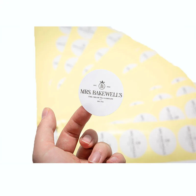 Custom Design Art Paper Logo Kraft Paper Offset Newsprint Paper-for Custom Logo Sticker Printing Labels Labels Carrying Case