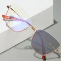 Accessories Cat Eye Flat Lens Metal Frame Round Glasses Square Photochromic Photogray Lunett Shades 2025 Eyewear Spectacles