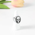 European and American Skull Head Ring Male Personality Retro Exaggerated Titanium Steel Jewelry Stainless Steel Ghost Head Ring