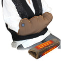 Rechargeable USB Fleece Hot Water Bottle with Plush Cover Winter Hand and Feet Warmer Overheating Protection