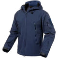 Navy Color Men's Softshell Hoody Winter Coat Tactical Jacket Outdoor Coat Sport Uniform Waterproof Outdoor Jackets