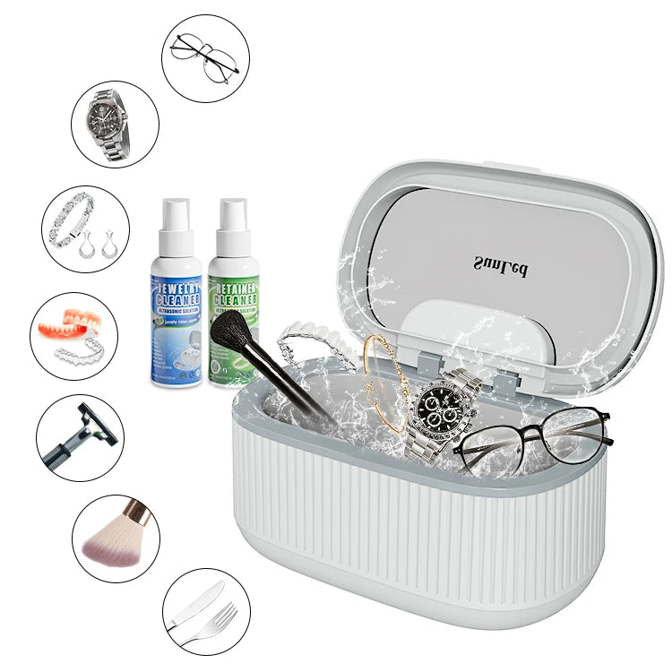 Household Multi-Function High Frequency Ultrasonic Cleaning Machine Glasses Makeup Tools Jewelry Ultrasonic Cleaner
