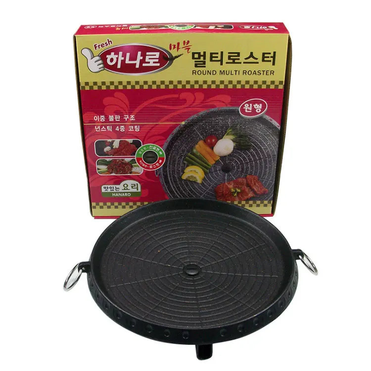 Hot Sell Wholesale BBQ Grills Cast Iron Pan With Handle 10pcs/carton