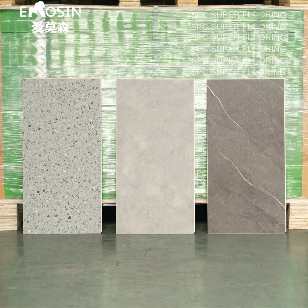 Luxury Flooring SPC Click Floor Matte Finish for Modern Apartment Complex Professional Grade Rigid  Stone Plastic Composite
