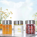 JM 100Ml 150Ml 200Ml Food Grade Round Food Jars Glass Containers for Honey in Bulk