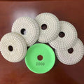 4inh Diamond Polish Pads Full Convex Polish for Stone Marble Floor Granite Concrete Flexible
