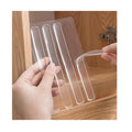 Door Stopper Toilets Drawer Door Cabinets Anti-collision Silicone Pad Self Adhesive Buffer Bumper Strip Mute Protection Pad