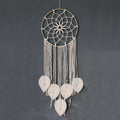 Hot Selling Vertical Woven Tapestry Dream Net Hand Woven Leaves Bohemian Wall Hanging Home Decor Multi-piece Package