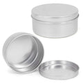 colorful printing aluminum candle tin aluminum jar Tins Aluminum Tins Cosmetic Round Cream Jars