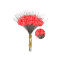 1.0-8.0# Professional Fishing Float Anti-Strand Fishing Line Stopper Fishing Bobber Float 300pcs/lot Silicone Space Bean Stopper