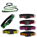 JXANRY Luxury French Bulldog Dog Collars Fashion Brand Modern Polyester Print Ropa Para Perros with Metal Buckle