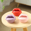 Hot Sale Creative Ceramic Ashtray with Lip Style Home Decorative Wholesale