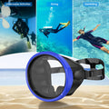 Professional Waterproof Anti-Fog UV Protection Silicone Diving Goggles & Snorkeling Mask for Adults Swimming Equipment