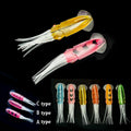 Luminous Soft Squid Fishing Lures Colorful Ocean Boat Sea Fishing Squid Octopus Shad Soft Bass Lure