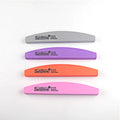 Sponge File Professional High Quality Pink Color Nail Files for Manicure Tools Half Moon Nail Buffer