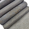 M&Y Hotel Office Darkening Drapes Fabric Noise Reducing Heavy Linen Blackout Window Home Textile Polyest Fabric for Curtain