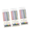Bview Art 8 Colors Glitter Gel Pens Metallic Vibrant Sparkle Colorful Pen for Coloring