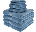Absorbent Adult 600gsm Towel 5 Star Hotel Bath Towel 6 Piece Towel Set