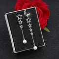 925 Sterling Silver Star Stud Earrings for Women 2022 New Trend Personality Lady Fashion Jewelry Earings