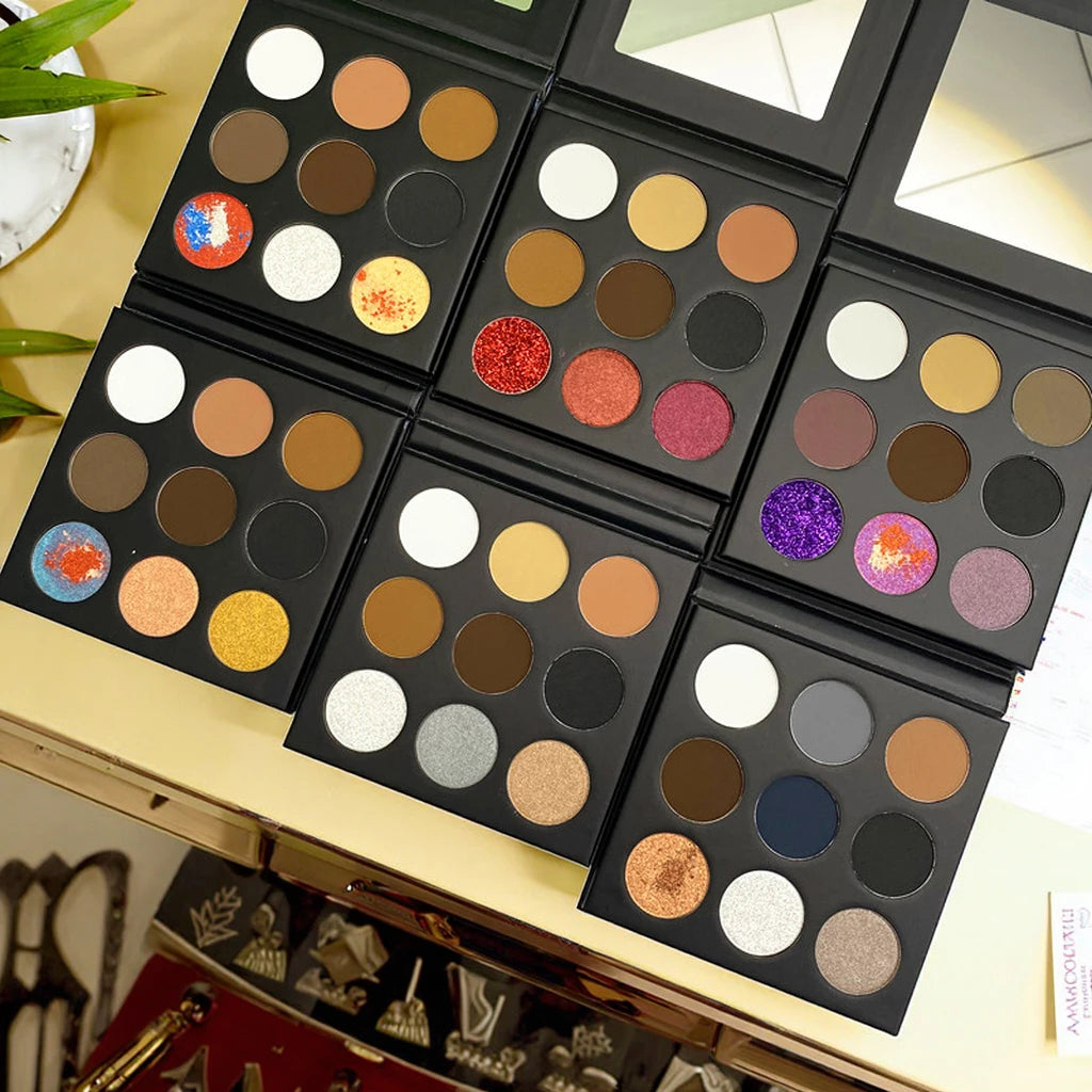 Vegan Customized Private Label High Pigmented Eye Shadow Wholesale Make Your Own 24 Colors Eyeshadow Palette