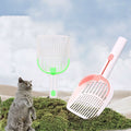 MMG New Durable Three-in-One Deformation Cat Litter Shovel Multi-Color Cat Litter Scoop for Easy Cat Litter Cleaning