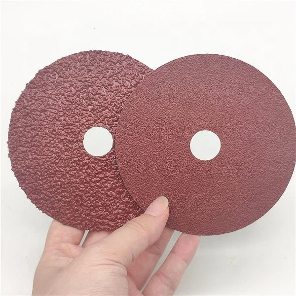 Resin 5 Inch 125mm Aluminum Oxide Zircon Ceramic Grain Silicon Carbide Abrasive Fiber Disc