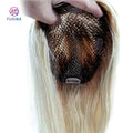 Top Grade Soft 20 Inch Fish Net 130% Density 9/60# Remy Virgin Human Hair Golden Topper for Women