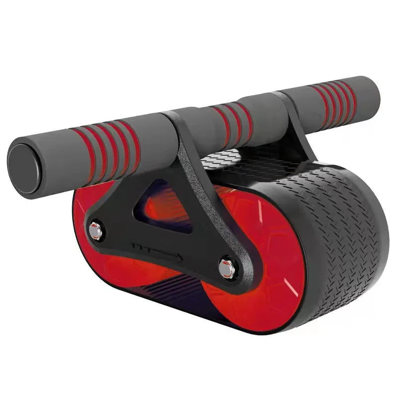 CW Home Workout AB Rollers Two Steel Wheels Spring Back Intelligent Timing & Brake with Phone Support Unisex