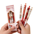 Cartoon Rose Retro Gel Pen Set 0.5 Black Neutral Pen
